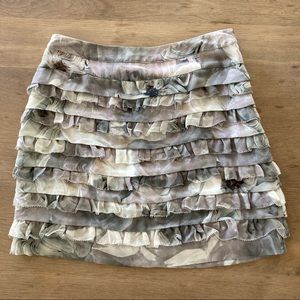 Diane von Furstenberg silk mini skirt